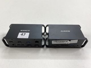 AUIMCE USB C DOCKING STATION. (WITH USB C CABLE & POWER SUPPLY)  [JPTN41436]