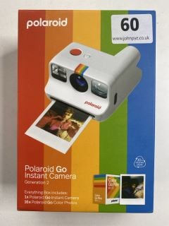 POLAROID GO (GEN 2) INSTANT CAMERA IN WHITE. (WITH BOX & ACCESSORIES)  [JPTN41465]