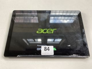 ACER 10.1 32GB TABLET WITH WIFI IN BLACK: MODEL NO ACTAB1024 (UNIT ONLY WITH CHARGE CABLE)  [JPTN41471]