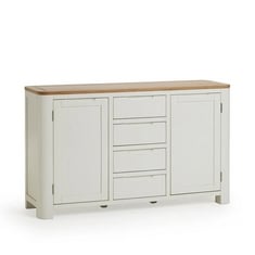 HOVE NATURAL OAK AND PAINTED LARGE SIDEBOARD - MODEL NO. HOV016 - RRP £600