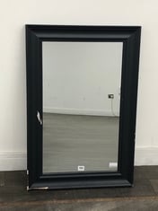 SHERWOOD RECTANGLE MIRROR IN LEAD - SMALL - 600 X 40 X 900MM - ITEM NO. 560296 - RRP £130