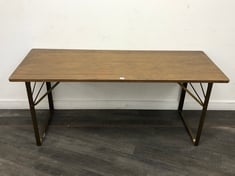 NKUKU HANITA MANGO WOOD FOLDING DINING TABLE - ITEM NO. HT0501 - RRP £695