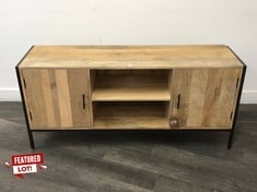 NKUKU DASAI MANGO WOOD MEDIA UNIT - ITEM NO. DU0101 - RRP £895