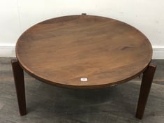 NKUKU UMAR ACACIA COFFEE TABLE - DARK BROWN - ONE SIZE - ITEM NO. UL0601 - RRP £495