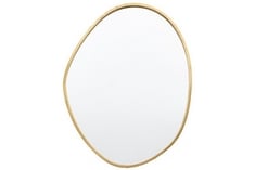 CHATTENDEN MIRROR GOLD 700X25X900MM - ITEM NO. 959875 - RRP £150