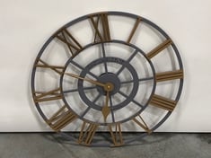 24" EVENING STAR GRAND CLOCK SKELETON - ITEM NO. 408947 TO INCLUDE 24" EVENING STAR GRAND CLOCK BRASS - ITEM NO. 028909