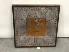 24'' SQUARE FLORENTINE GRAND CLOCK - ITEM NO. 043131