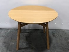 LULE ROUND DINING TABLE IN NATURAL - ITEM NO. 539506