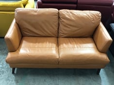 ANGELO 2 SEATER SOFA IN ALASKA BRITTANY LEATHER - RRP £499