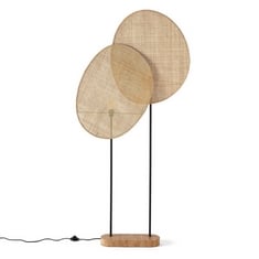 LA REDOUTE CANOPEE RATTAN FLOOR LAMP BY E. GALLINA - ITEM NO. GHG379 - RRP £319