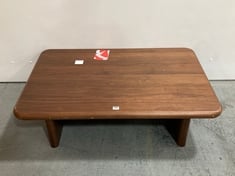 LA REDOUTE COFFEE TABLE IN WALNUT WOOD