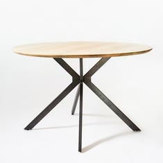 STONE THE CROWS DINING TABLE -120 X 76CMS - DIAMETER 120 X 76CMS - TOTAL RRP £450