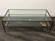 NKUKU NAKURU IRON AND GLASS COFFEE TABLE - PRODUCT CODE. NT0201 - RRP £695