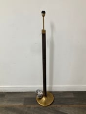 SAHAR MANGO WOOD FLOOR LAMP - ITEM NO. SL4301 - RRP £275