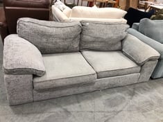 COLLINGDALE 3 SEATER SOFA IN MILO PEWTER FABRIC