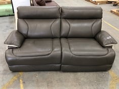 LA-Z-BOY RALEIGH 3 SEATER POWER RECLINER SOFA WITH HEAD TILT IN COTSWOLD LEATHER - RRP £1699