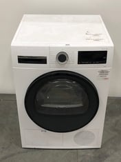 BOSCH SERIE 6 WASHING MACHINE IN WHITE - MODEL NO. WDT2 - RRP £649