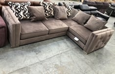 TITAN 2 SEATER, CORNER, 1 SEATER SOFA IN MOLE / BRONZE MIX - RRP £2199