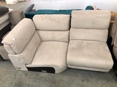 ILLINOIS CORNER , 1 SEATER SOFA PART IN GREY FABRIC (PARTS ONLY)