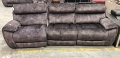 RADLEY 3 SEATER SOFA IN DECENT CHARCOAL (PARTS)