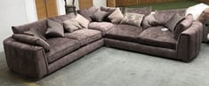 EMPEROR 3 SEATER, CORNER, 3 SEATER SOFA IN LUCERNE ESPRESSO MIX - RRP £5699