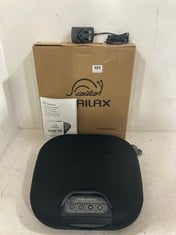 SNAILAX SL-593-NW(UK) SHIATSU KNEADING FOOT & BACK MASSAGER WITH HEAT