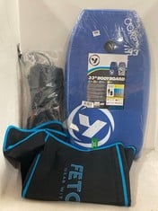 3 X WATER SPORT ITEMS TO INCLUDE LUXPAD DIVING FINS IN SIZE S/M