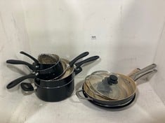 7 X PANS TO INCLUDE TRAMONTINA 26CM FRYING PAN