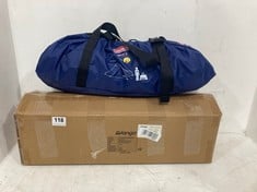 COLEMAN COBRA 2 TENT TO INCLUDE VANGO ADVENTURE DLX 5 STANDARD SELF-INFLATING CAMPING MAT IN BLUE-TOTAL RRP £164