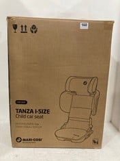 TANZA I-SIZE CHILD CAR SEAT IN BLACK 100-150M-RRP £100