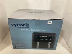 VYTRONIX 2 X 4.5L DUAL DIGITAL AIRFRYER