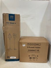 RUSSELL HOBBS COMPACT XS CYLINDER VACUUM TO INCLUDE VAX BLADE 4 CORDLESS VACUUM-TOTAL RRP £350