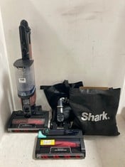 6 X ASSORTED SHARK PARTS TO INCLUDE SHARK CLEANSENSE VACUUM CLEANER IN PINK (MISSING PARTS)