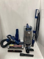 SHARK STRATOS XL PET RPO UPRIGHT VACUUM CLEANER IN NAVY BLUE-RRP £400