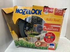 HOZELOCK AUTOMATIC REWIND WALL MOUNTED HOSE REEL-RRP £102