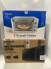 SAMSUNG 23L MICROWAVE OVEN (MS23K51AS) TO INCLUDE RUSSELL HOBBS EXPRESS AIR FRY MINI OVEN-TOTAL RRP £250