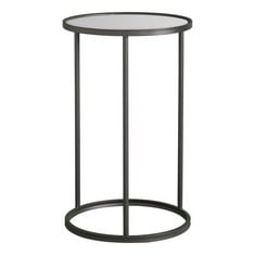 HUTTON SIDE TABLE 400X655MM - ITEM NO. 932364 - RRP £137.95 AND SIDE TABLE 400X655MM - ITEM NO. 253659