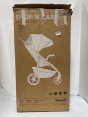 HAUCK SHOP N' CARE PUSHCHAIR - GREY - RRP £110