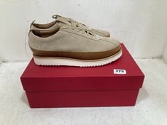 GRENSON WOMENS SNEAKER 1 IN BEIGE SIZE 8.5 - RRP £195