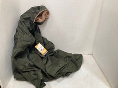 REGATTA HYDRAFORT ADULT WATERPROOF ROBE IN DARK KHAKI SIZE L/XL