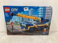 LEGO 60324 CITY MOBILE CRANE AND LEGO 10369 PLUM BLOSSOM BOTANICAL COLLECTION