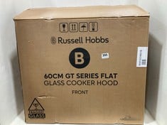 RUSSELL HOBBS CHIMNEY COOKER HOOD BLACK RHFGCH601B - RRP £169