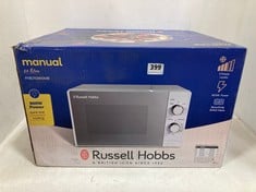 RUSSELL HOBBS MANUAL 20L MICROWAVE RHM2027 TO INCLUDE RUSSELL HOBBS FAMILY SIZE STAINLESS STEEL DIGITAL MICROWAVE RHM2563