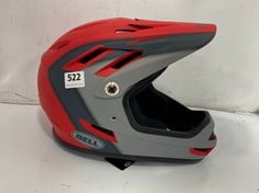 BELL SANCTION MOTORBIKE DOWNHILL HELMET IN SIZE MEDIUM