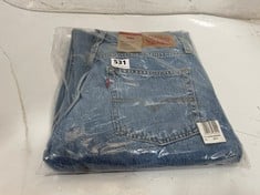 LEVI '94 BAGGY MID RISE STRAIGHT LEG DENIM JEANS W29 L31