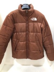 THE NORTH FACE HIMALAYAN INSULATED JACKET IN BROWN MENS SIZE SMALL - RRP £205