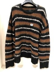 ALL SAINTS OSKAR CREW STRIPED OVERSIZED JUMPER SIZE XXLARGE - RRP £149