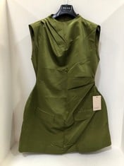 ODDMUSE LONDON THE ULTIMATE MUSE STRAIGHT NECK MINI IN OLIVE SIZE XXL - RRP £145