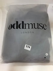 ODDMUSE LONDON BLACK THE ULTIMATE MUSE WAISTCOAT WITH ADDITIONAL BELTS IN BLACK SIZE XL - RRP £145