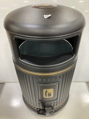 GLASDON TOPSY ROYAL OUTDOOR LITTER BIN - RRP £228